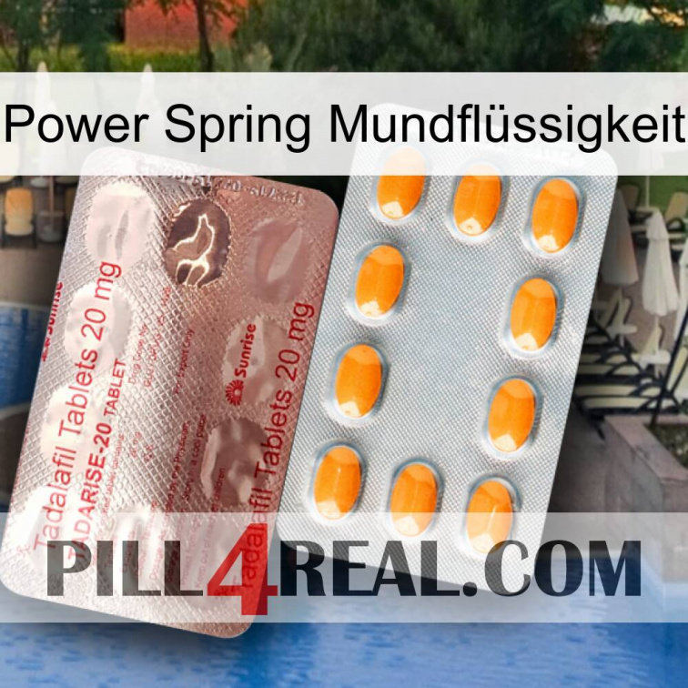 Power Spring Mundflüssigkeit new13